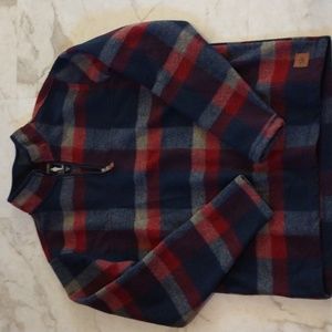 John Wayne pull over fleece sweatshirt.